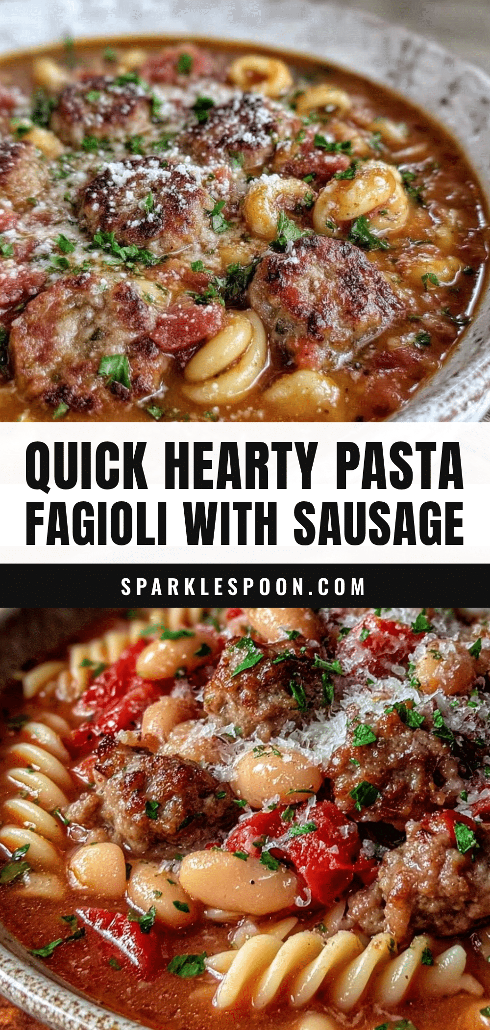 pasta fagioli soup recipe