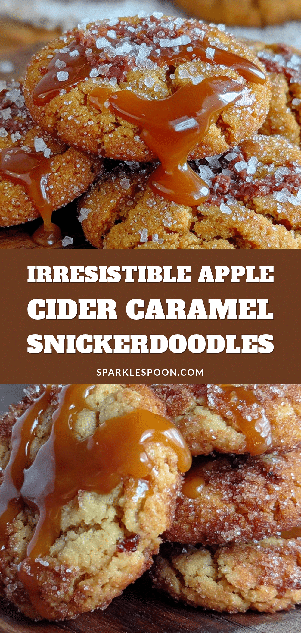 apple cider caramel snickerdoodles recipe