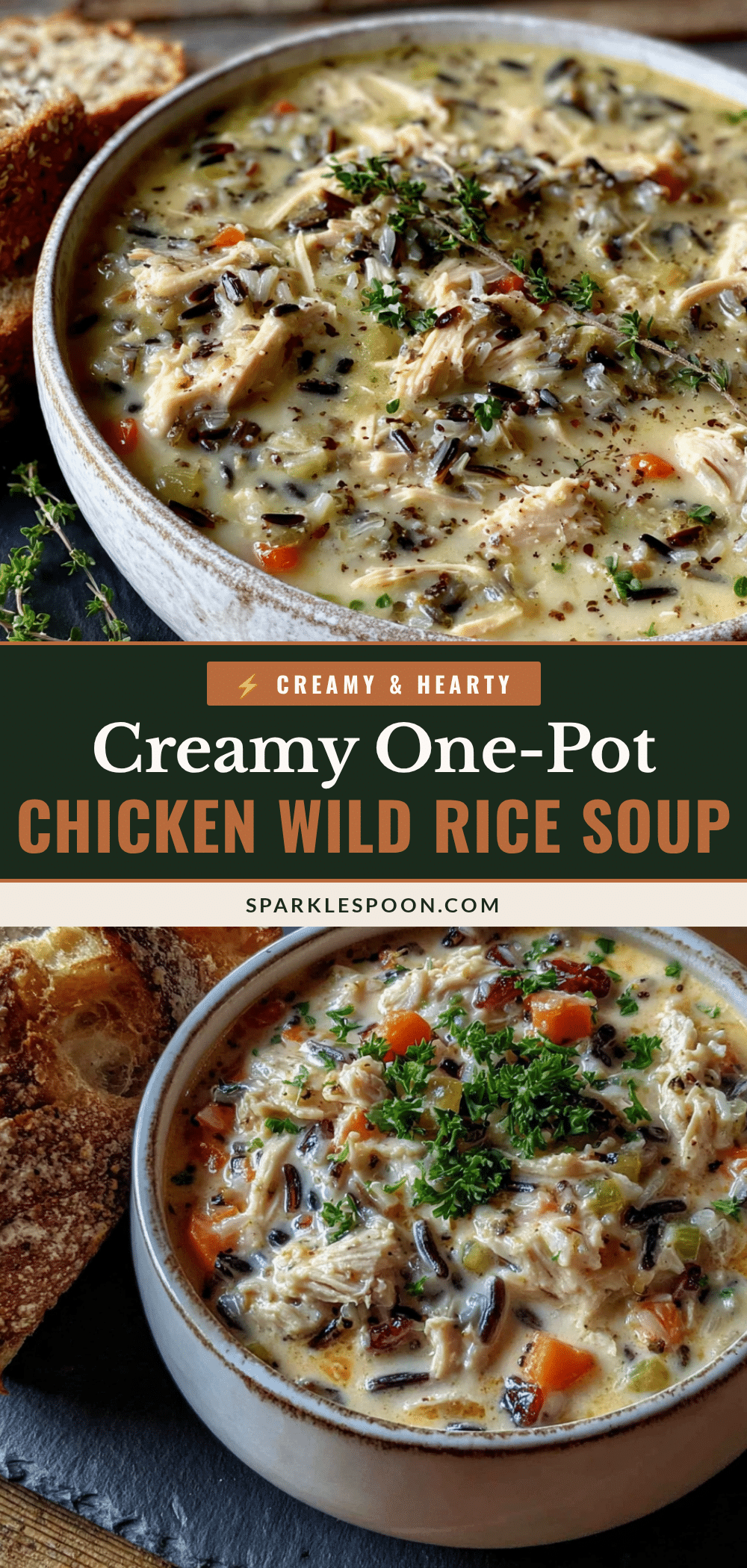 chicken and wild rice soup recipe