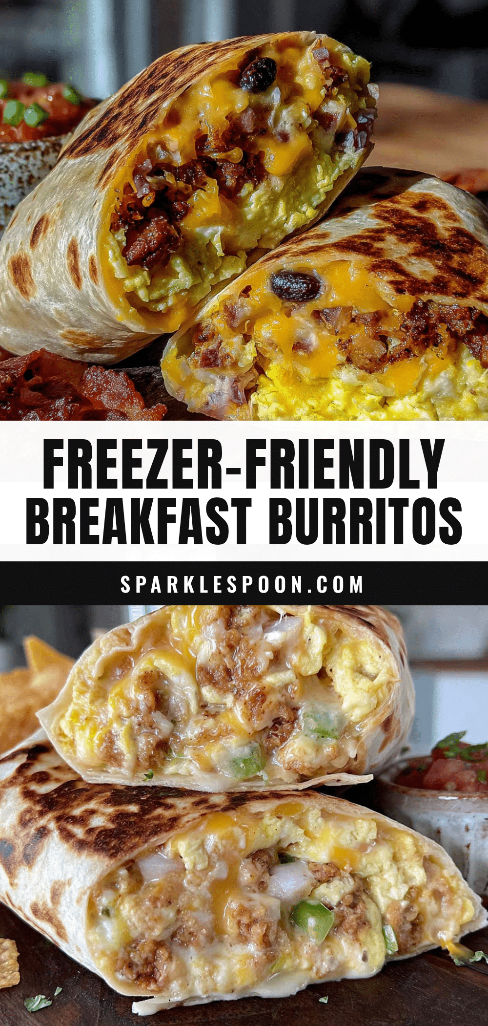 freezer-friendly breakfast burritos recipe