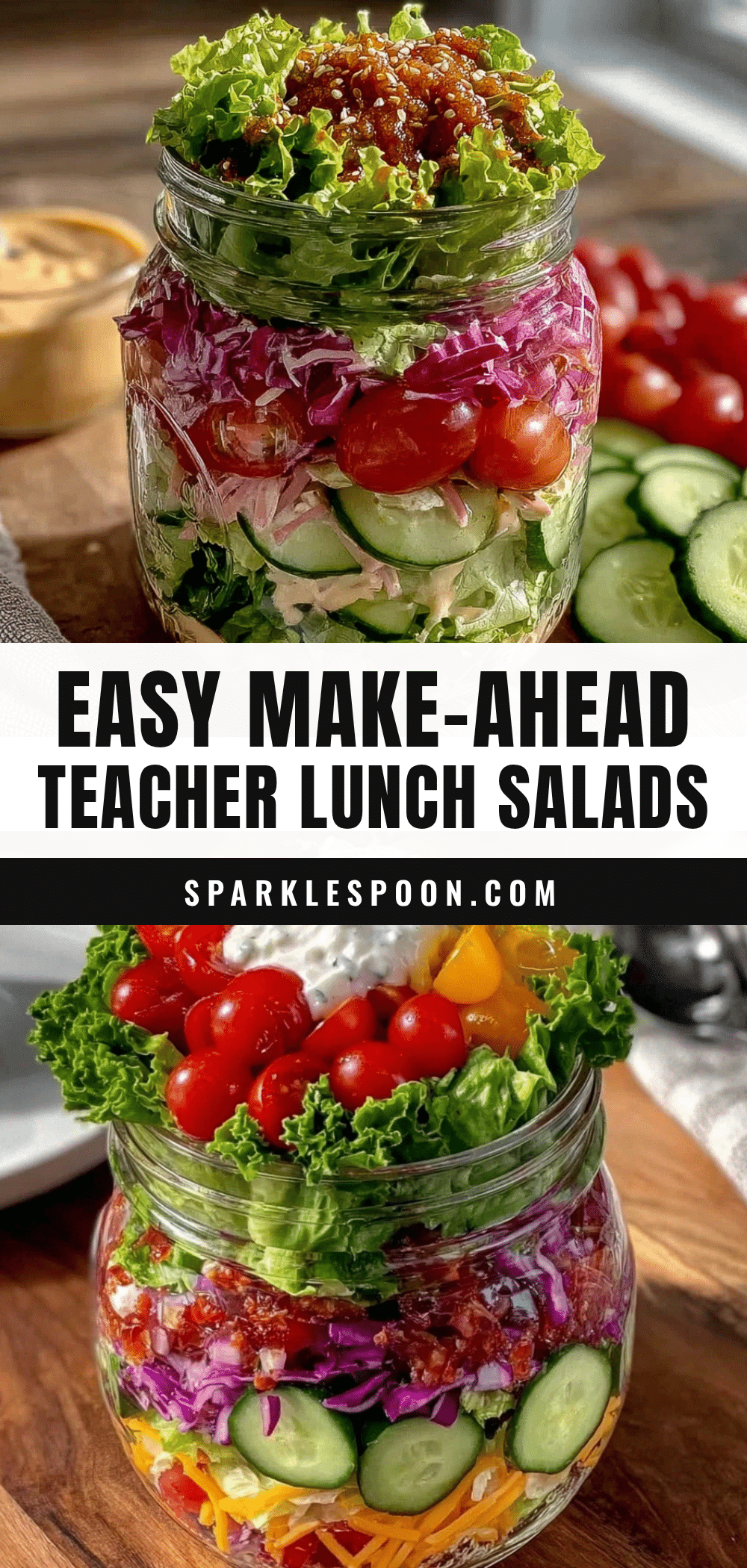 mason jar salads recipe