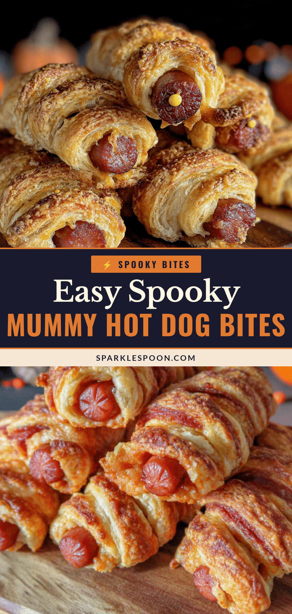 mummy hot dog bites recipe