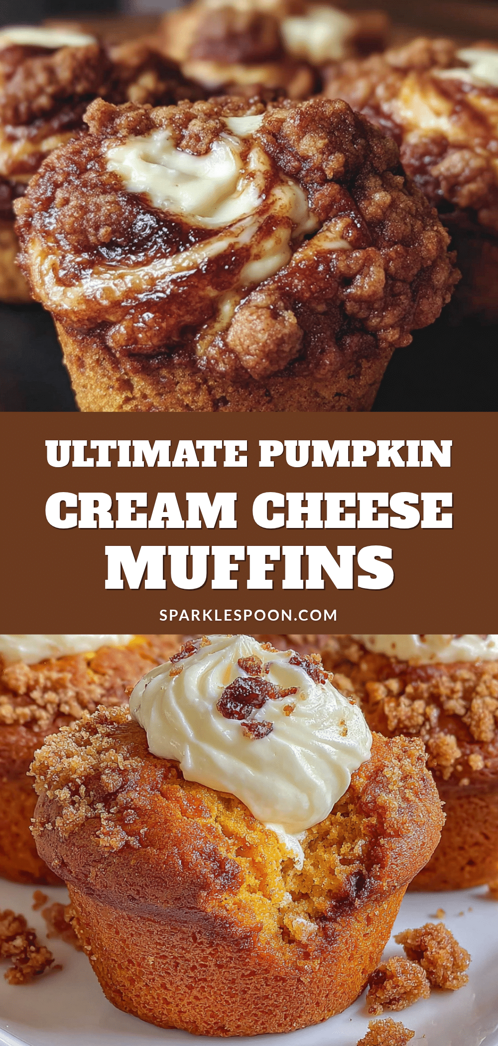 pumpkin cream cheese muffins recipe