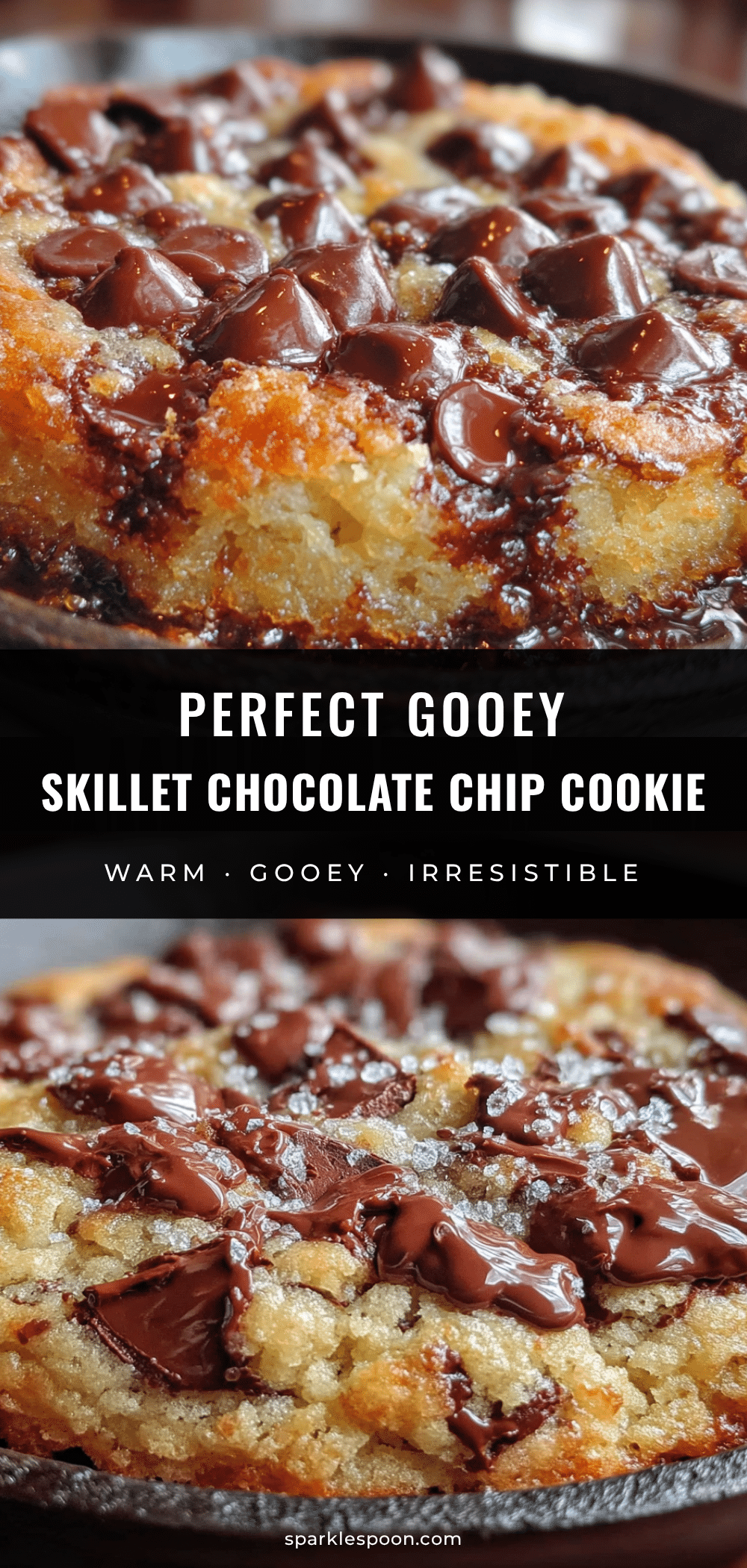 small-batch chocolate chip skillet cookie recipe