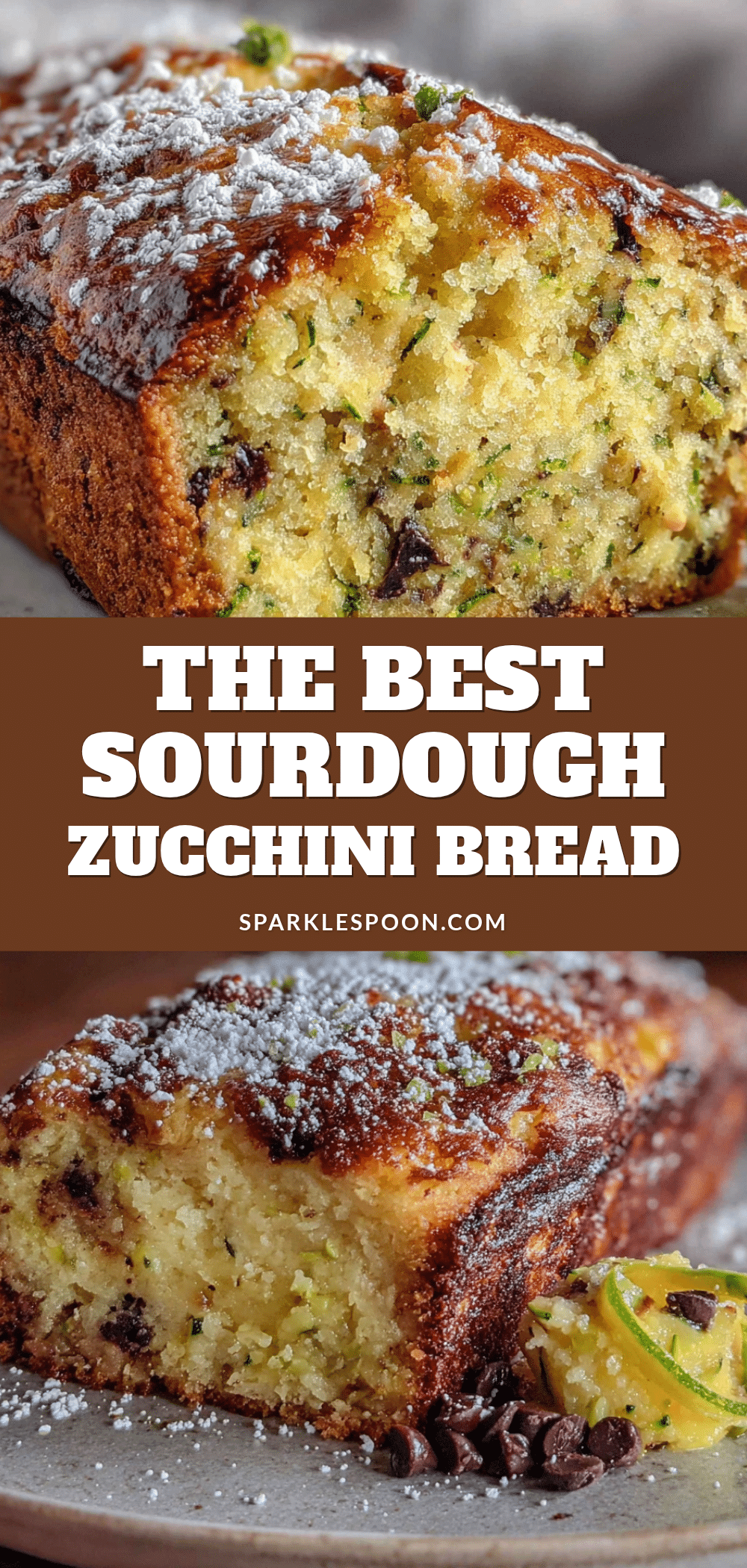 Sourdough discard zucchini bread recipe