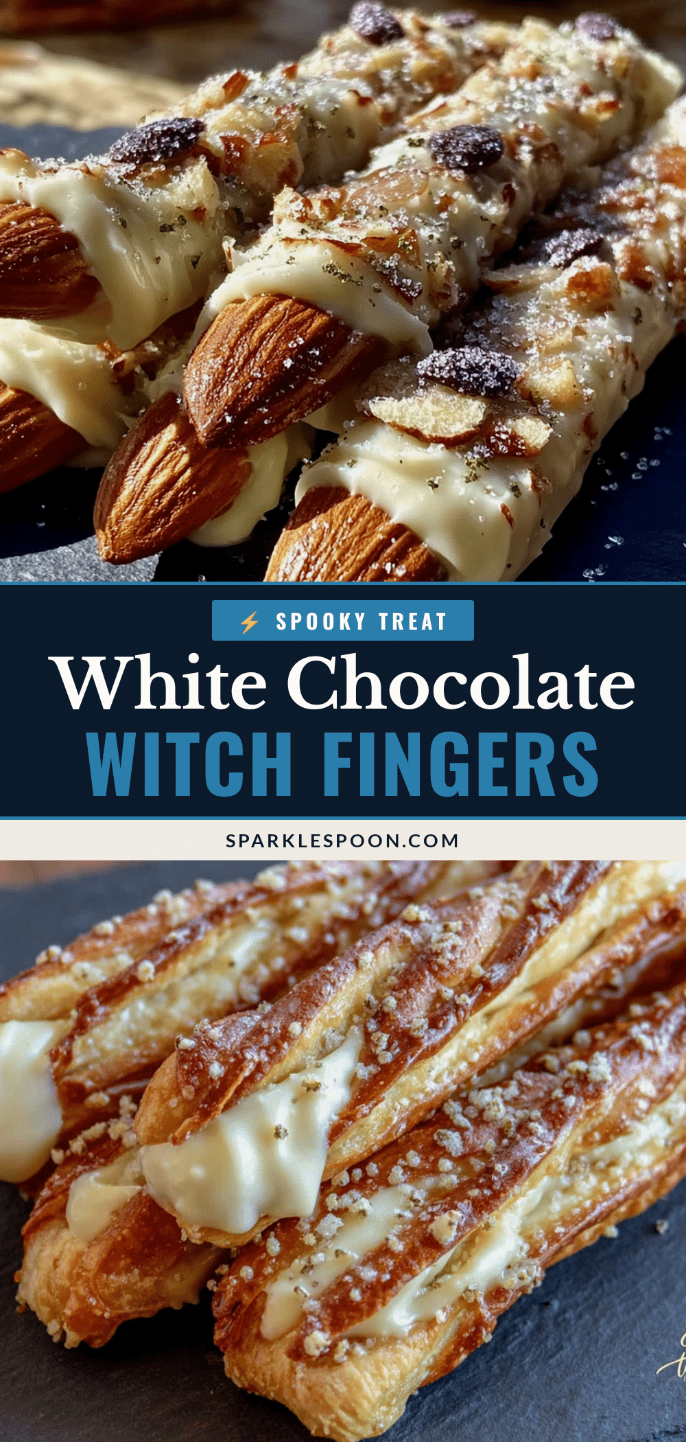 witch finger pretzel rods recipe