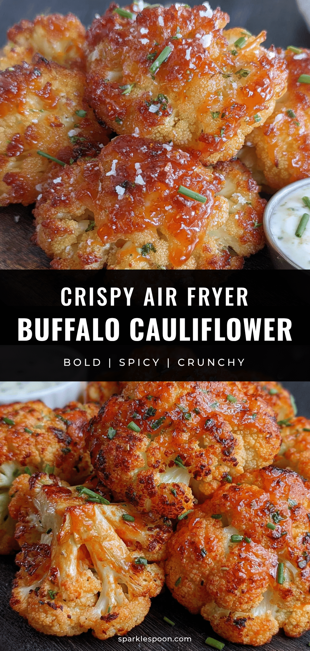 air fryer buffalo cauliflower bites recipe