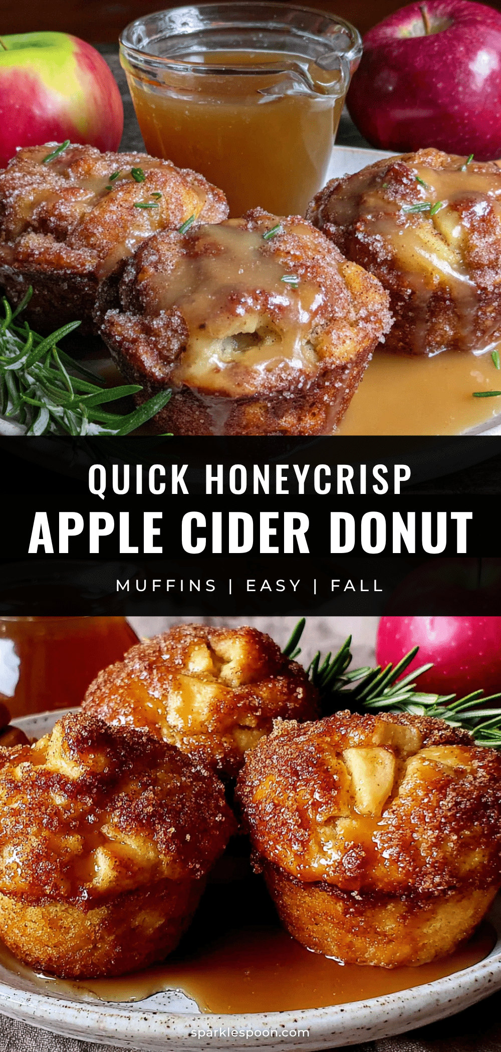 apple cider donut muffins recipe