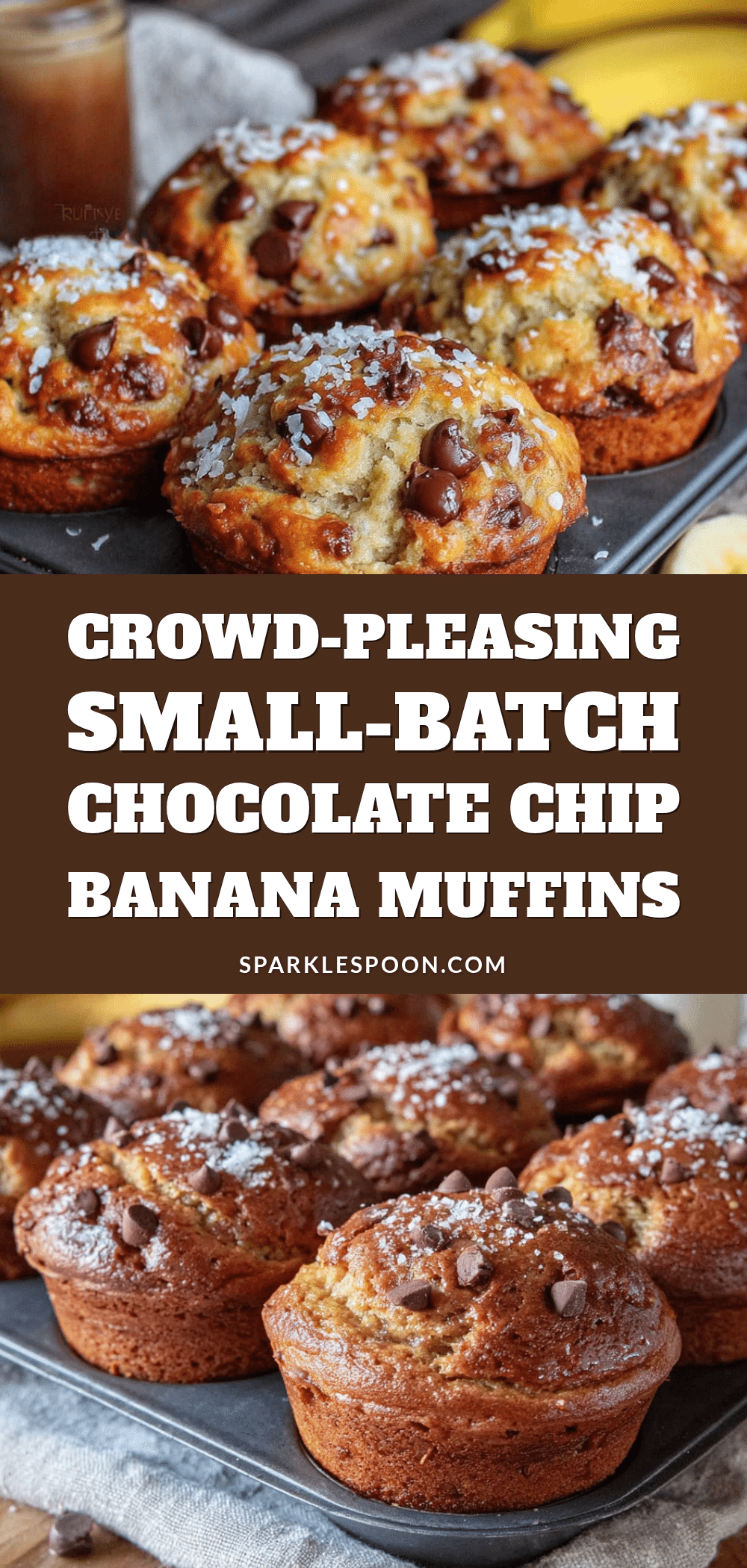 banana chocolate chip muffins recipe