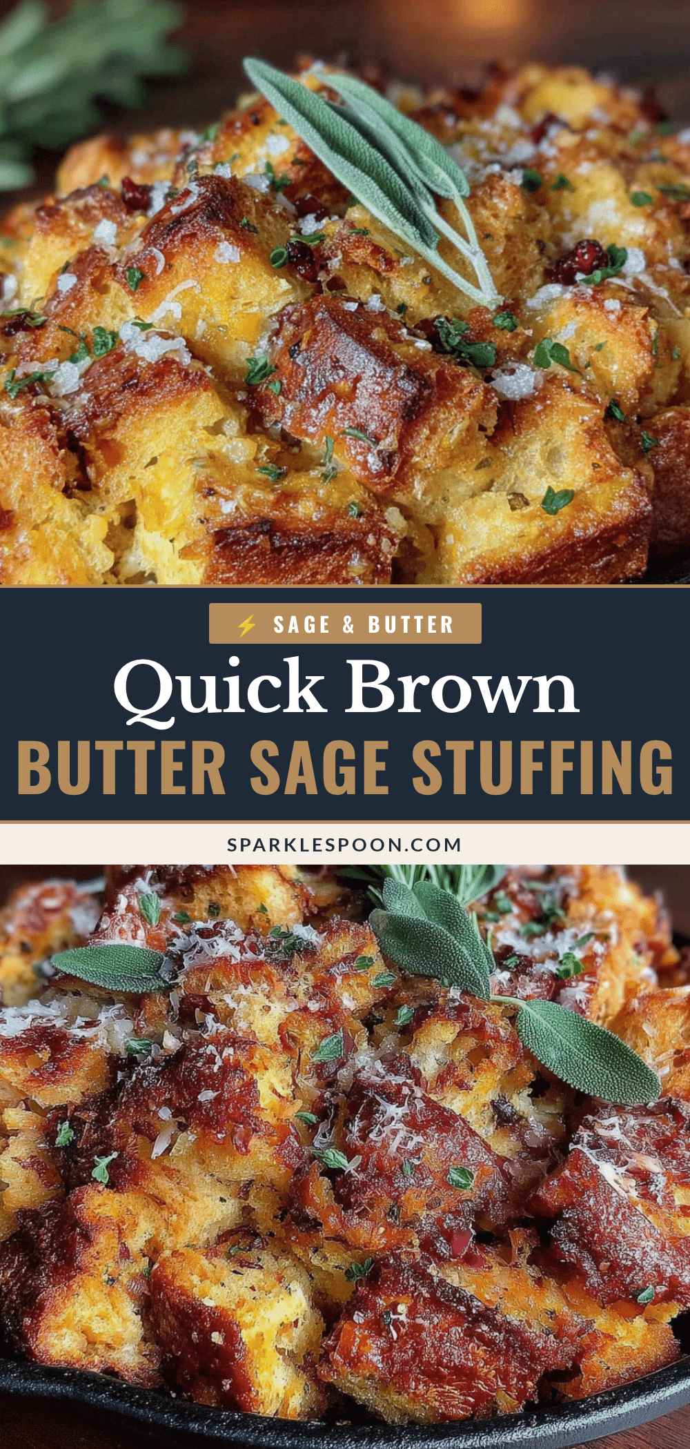 brown butter sage stuffing recipe