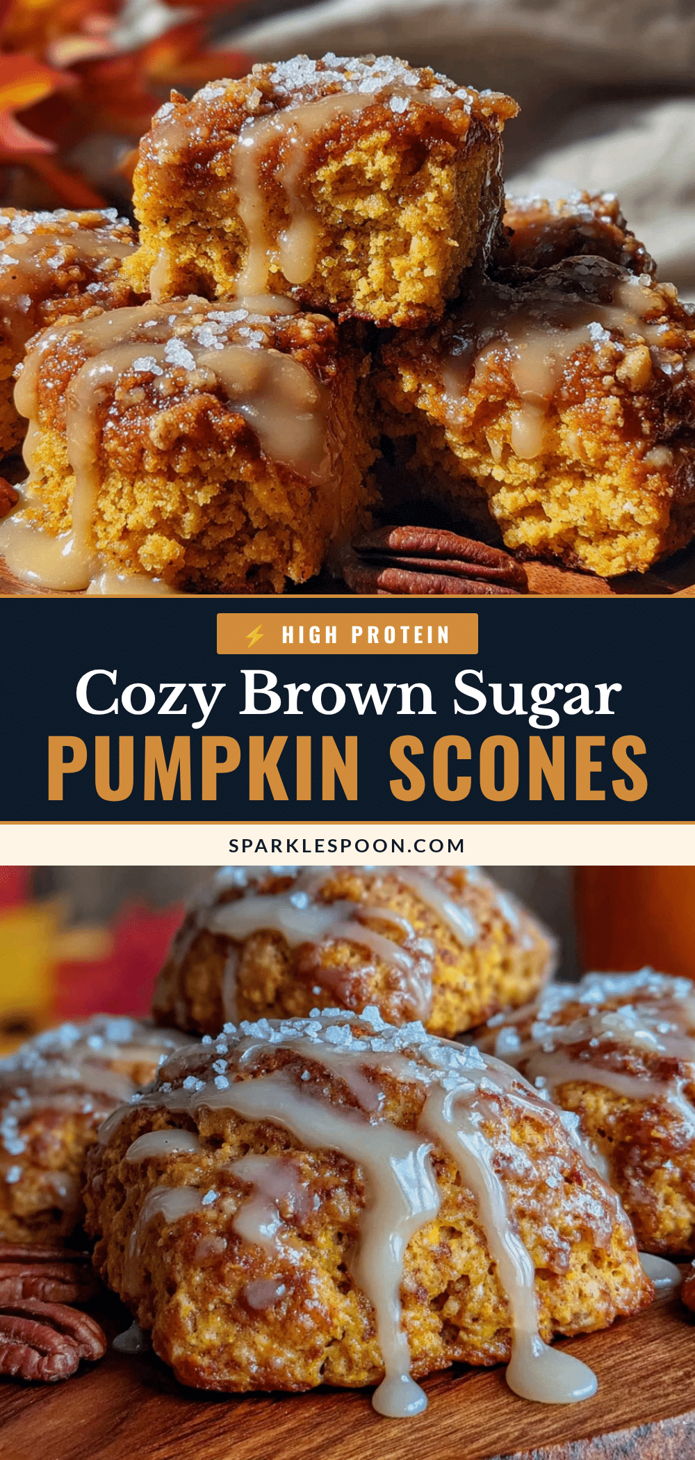 brown sugar pumpkin scones recipe