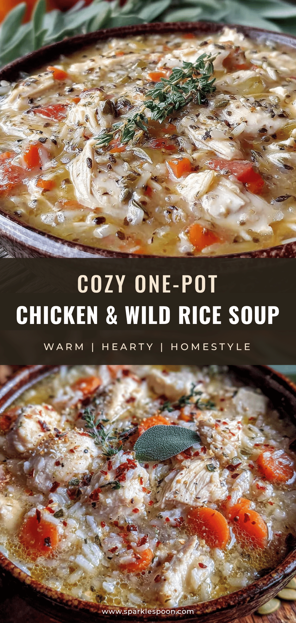 Chicken and Wild Rice Soup recipe