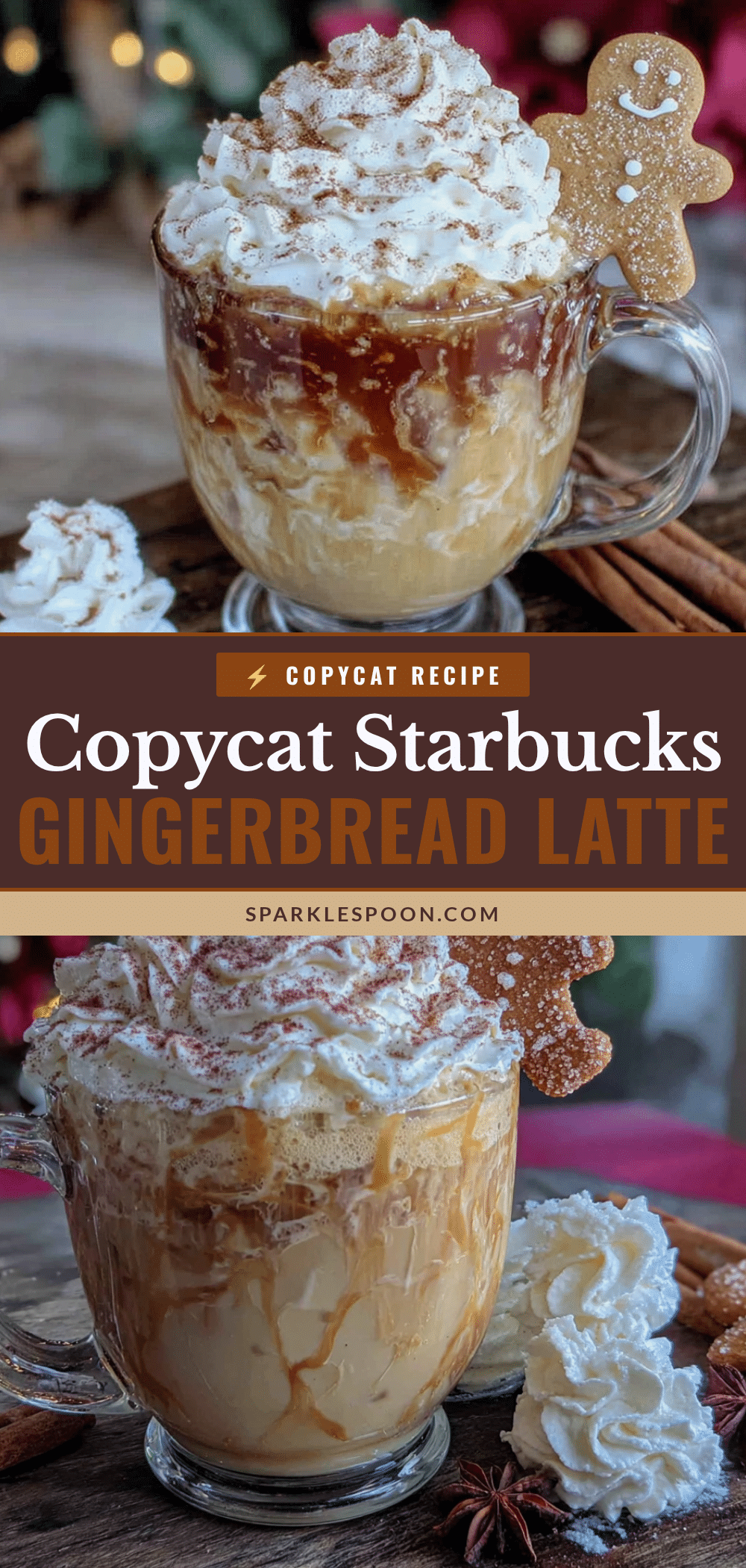copycat starbucks gingerbread latte recipe