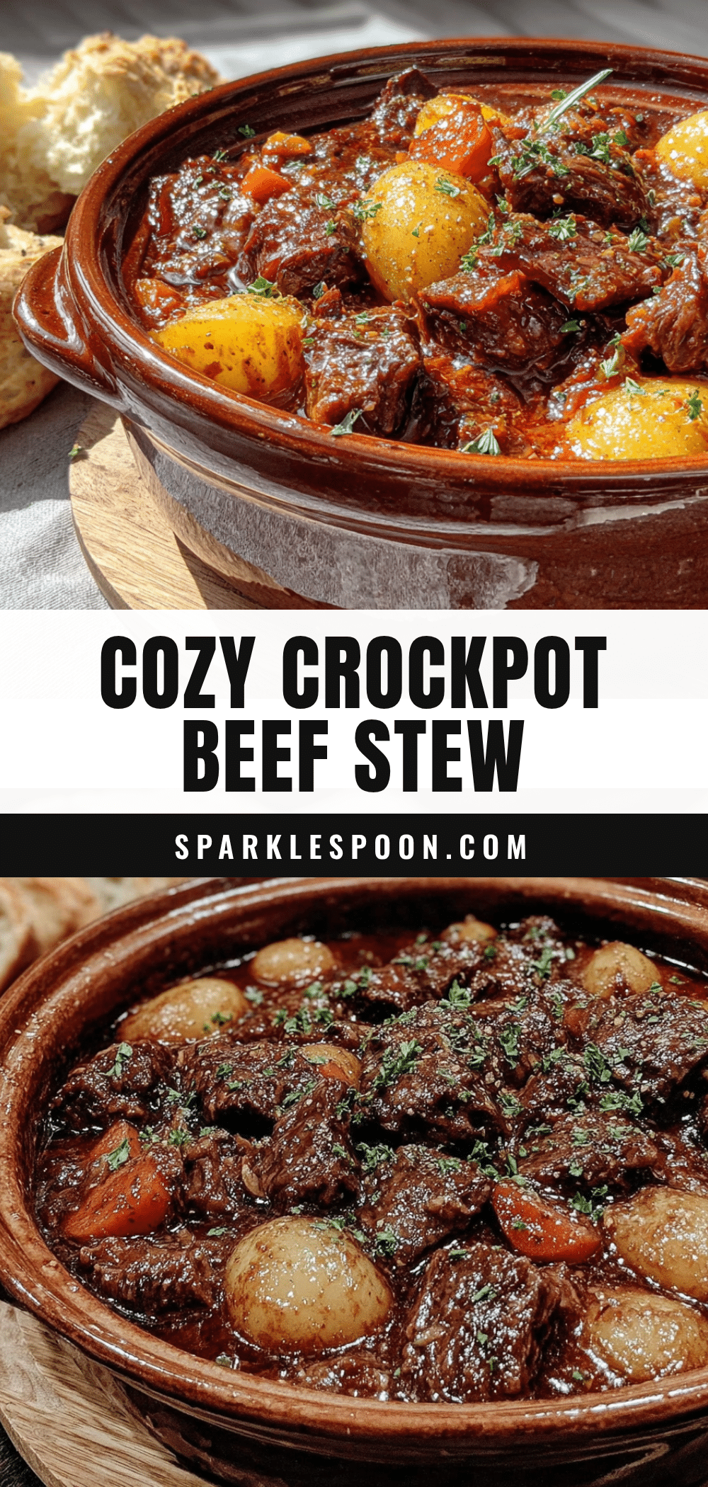 cozy crockpot beef stew with root vegetables recipe