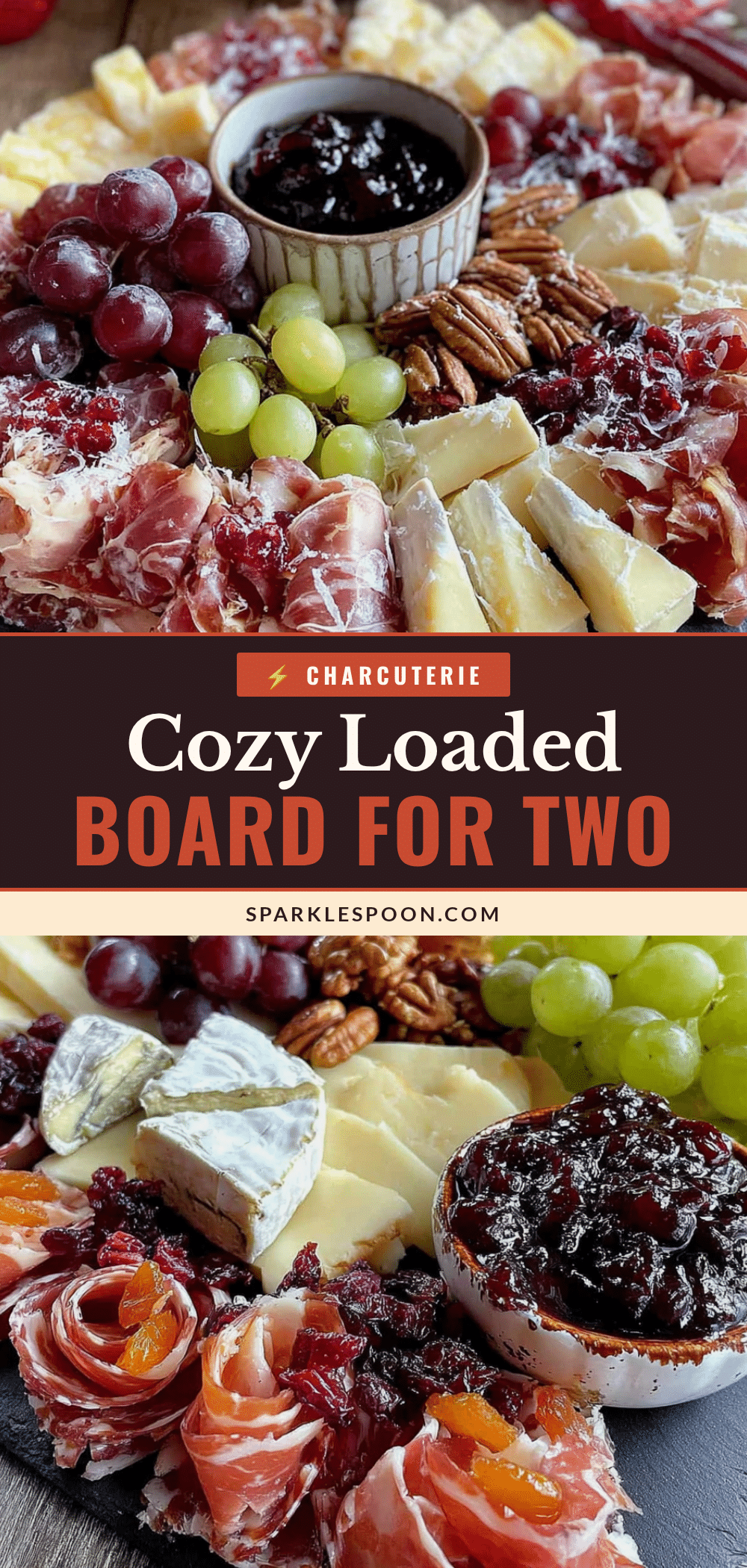 cozy loaded charcuterie board for two recipe