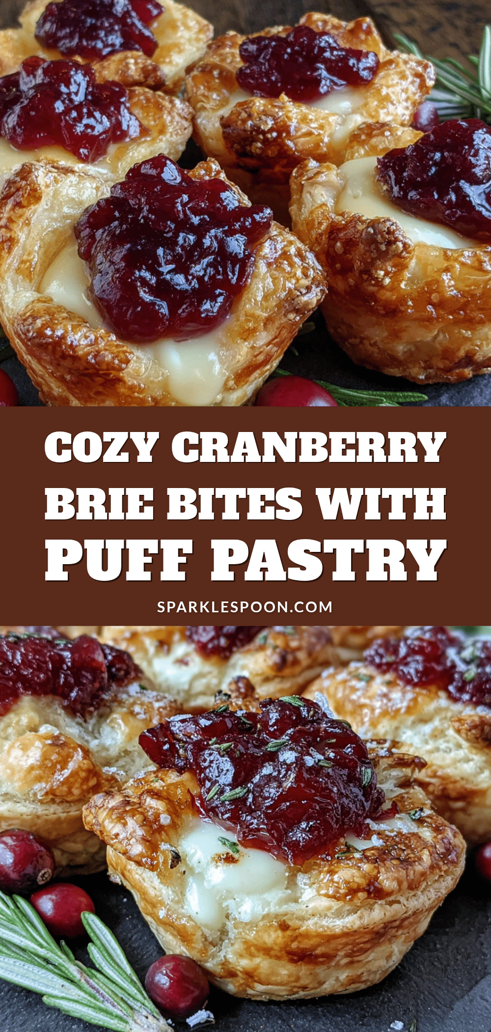 cranberry brie bites recipe