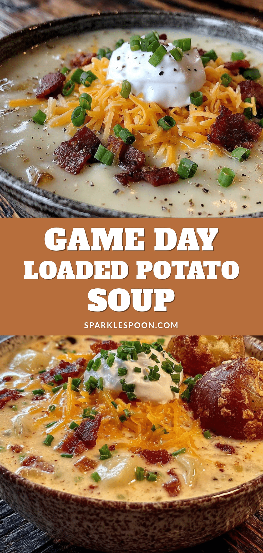 creamy loaded potato soup recipe