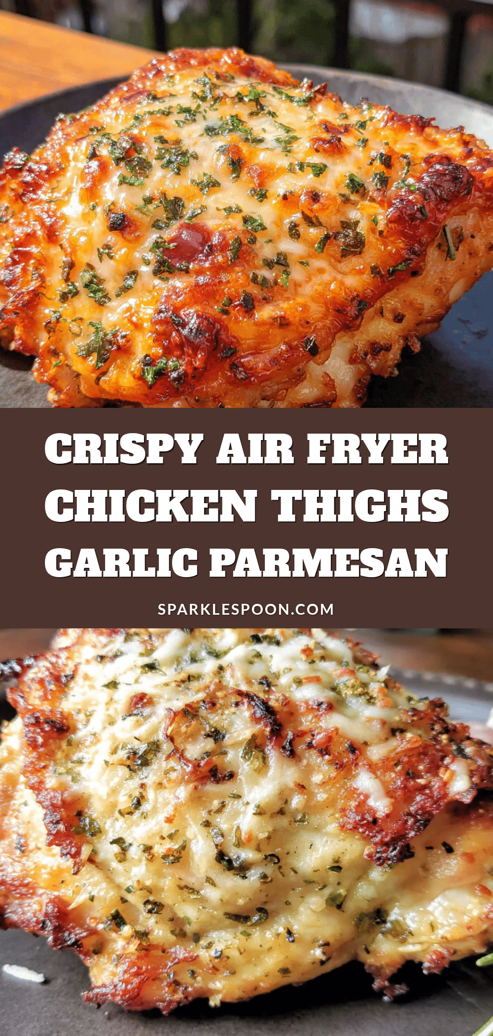crispy air fryer chicken thighs recipe