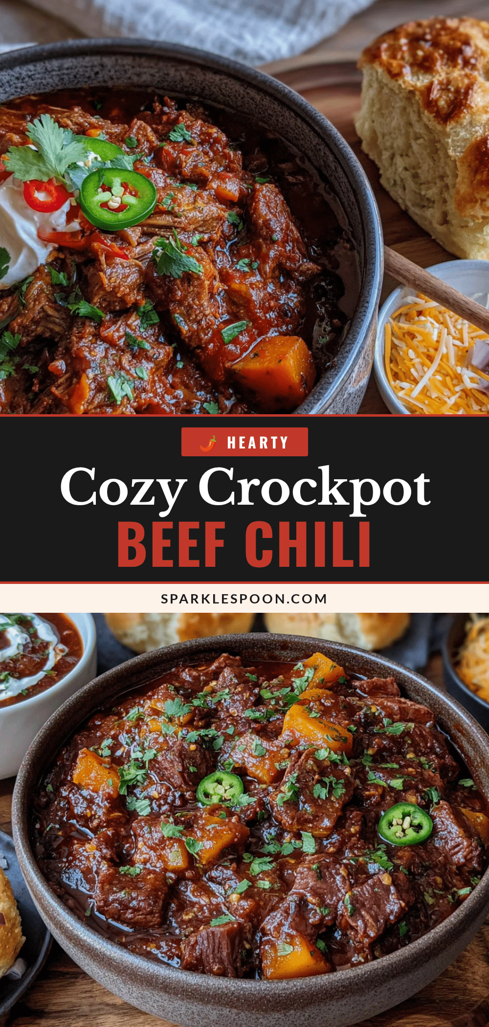 crockpot beef and butternut squash chili recipe