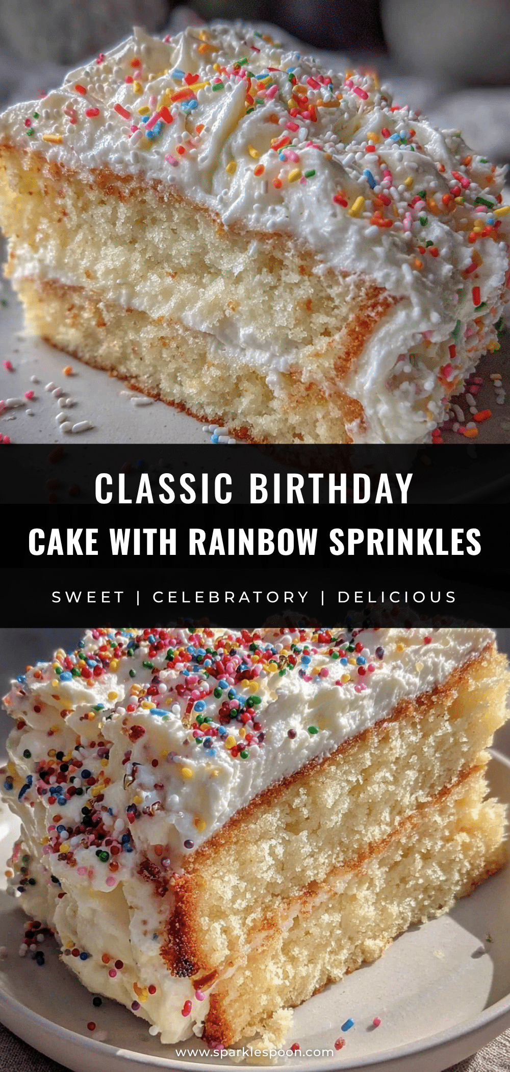 Fluffy One-Bowl Classic Birthday Cake recipe