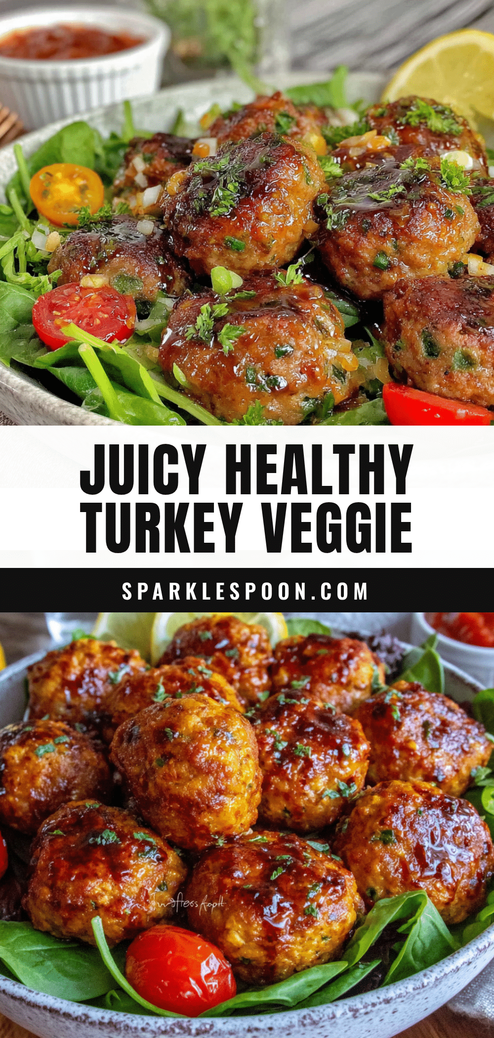 healthy turkey veggie meatballs recipe