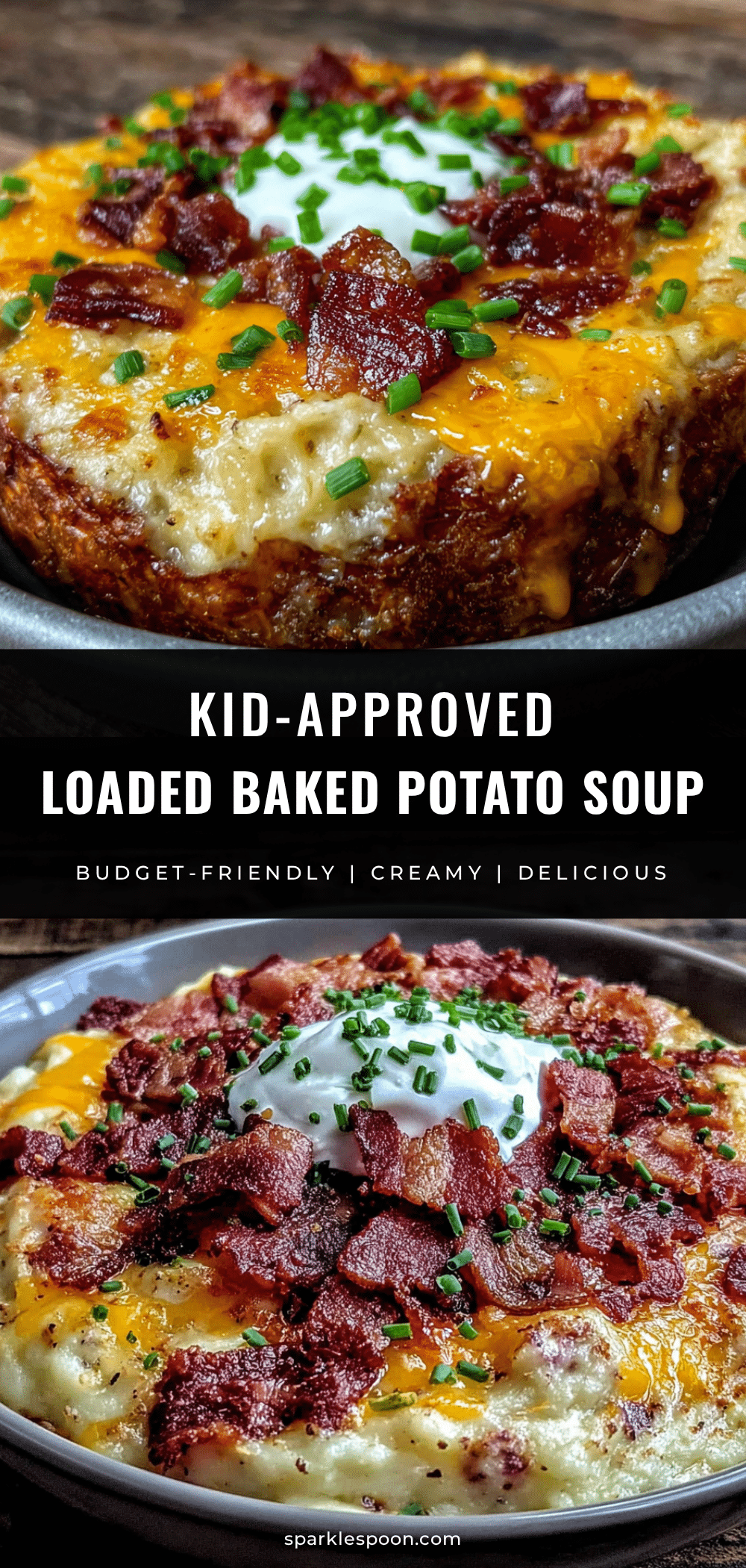 loaded baked potato soup recipe