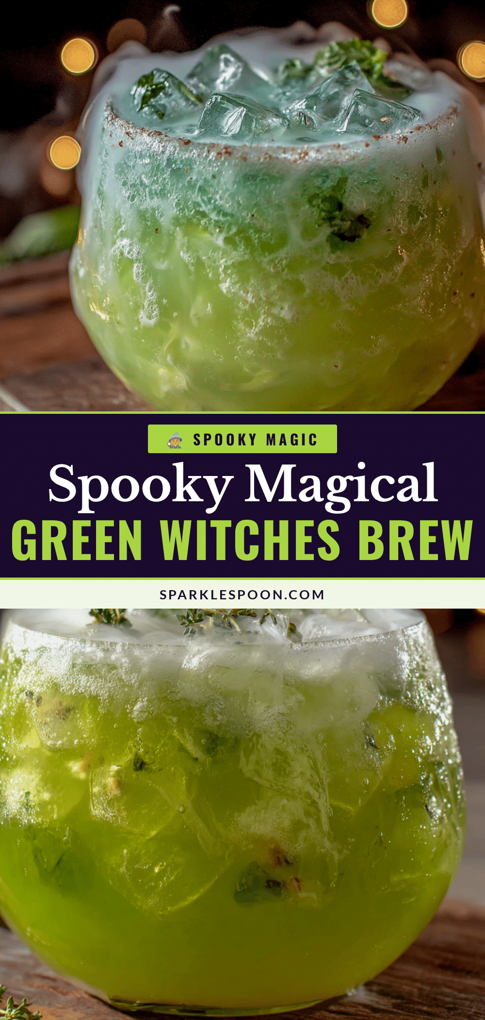 Magical Witches Brew Green Punch recipe