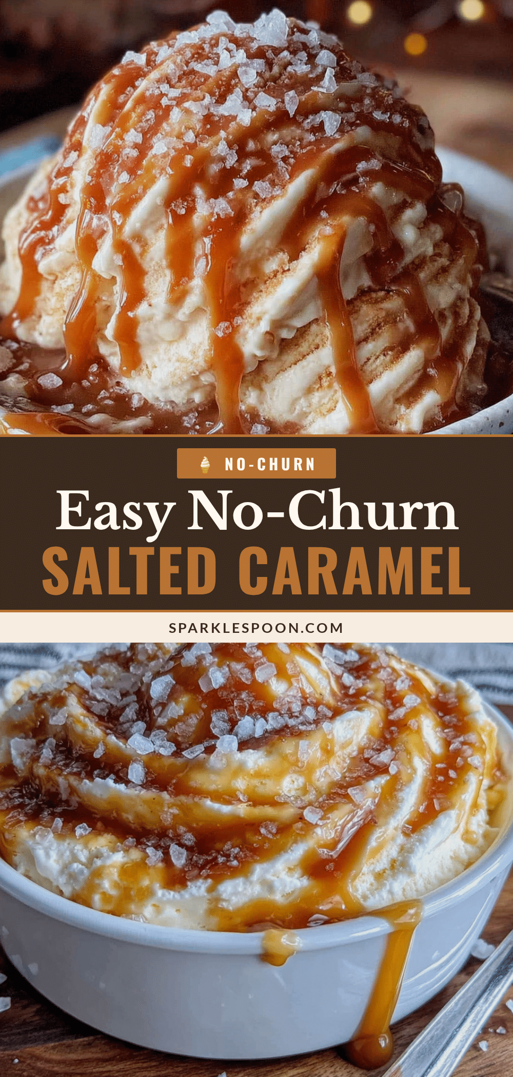 no-churn salted caramel ice cream recipe