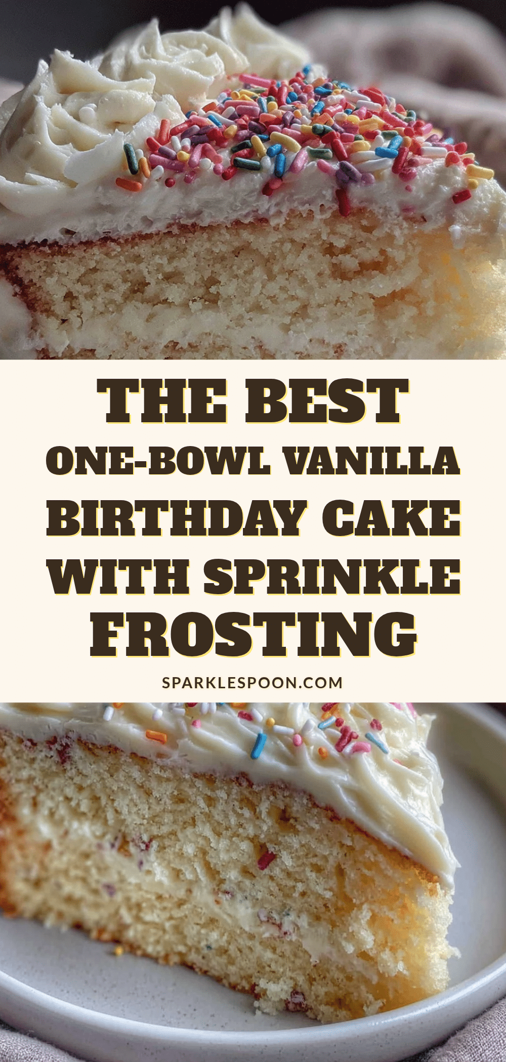 one-bowl vanilla birthday cake recipe
