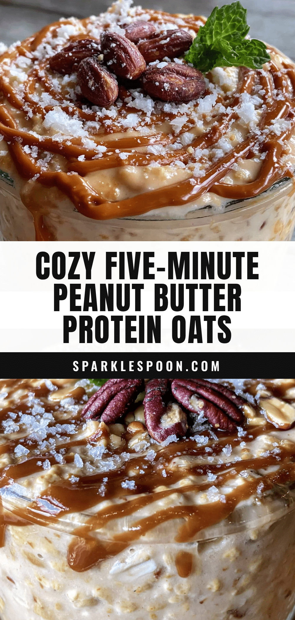 peanut butter protein overnight oats recipe