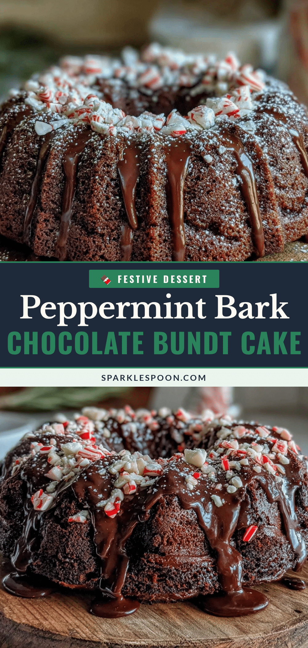 peppermint bark chocolate bundt cake recipe