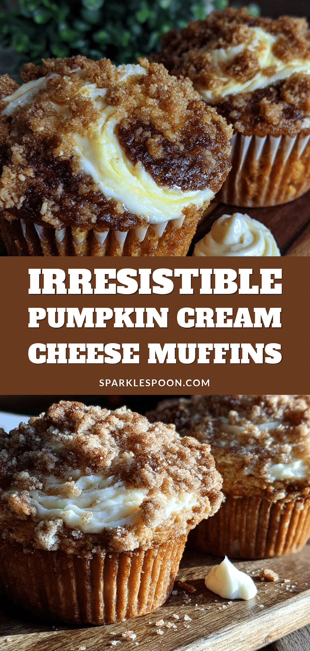 pumpkin cream cheese muffins recipe