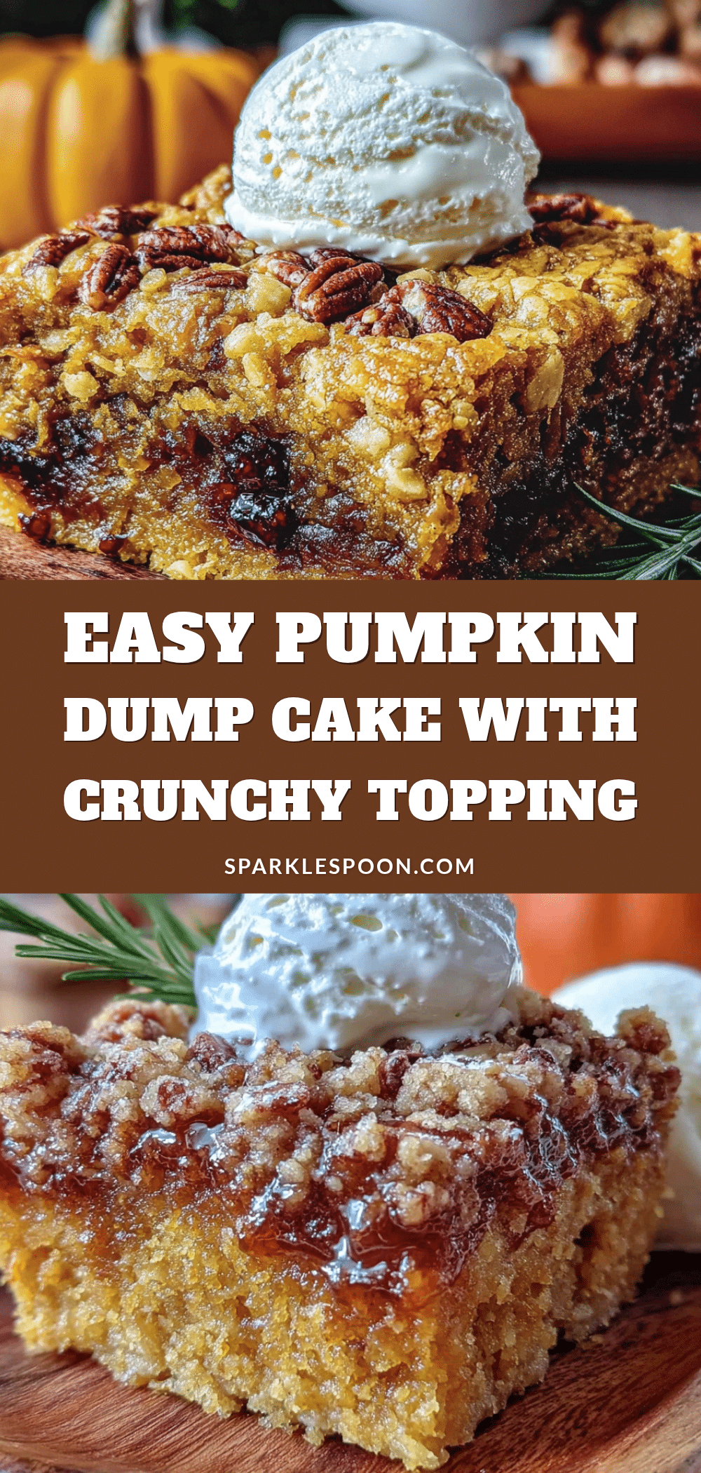 pumpkin dump cake recipe