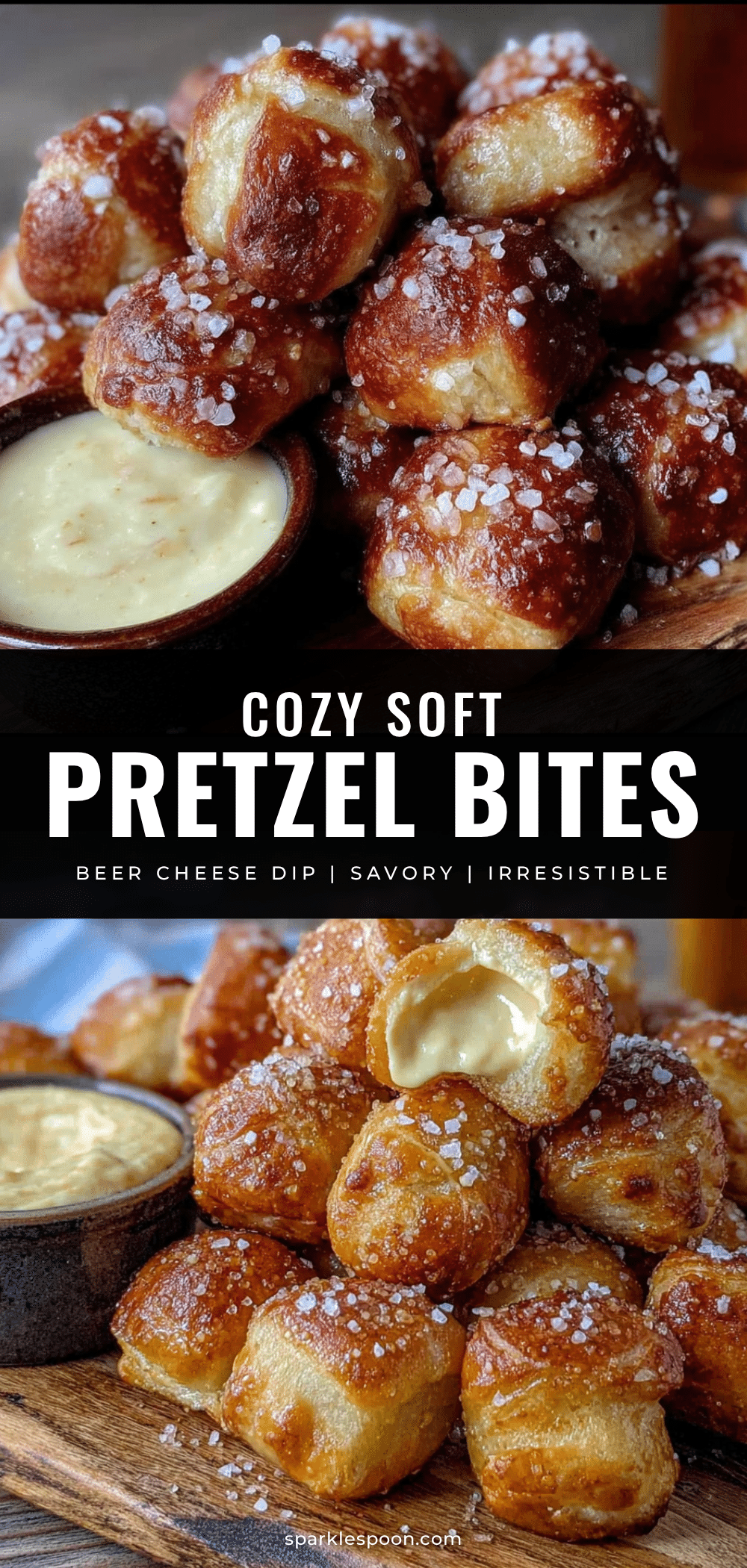 soft pretzel bites with beer cheese dip recipe