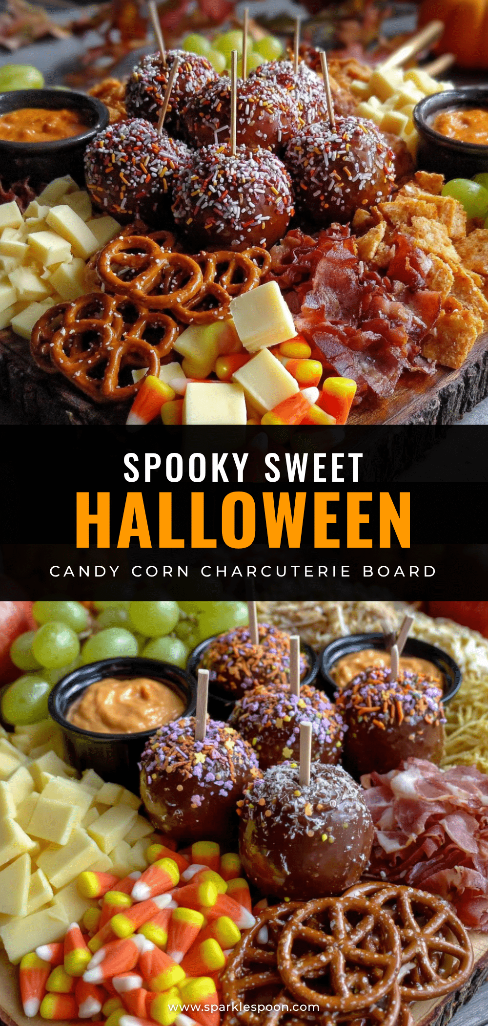 Spooky Sweet Halloween Charcuterie Board recipe