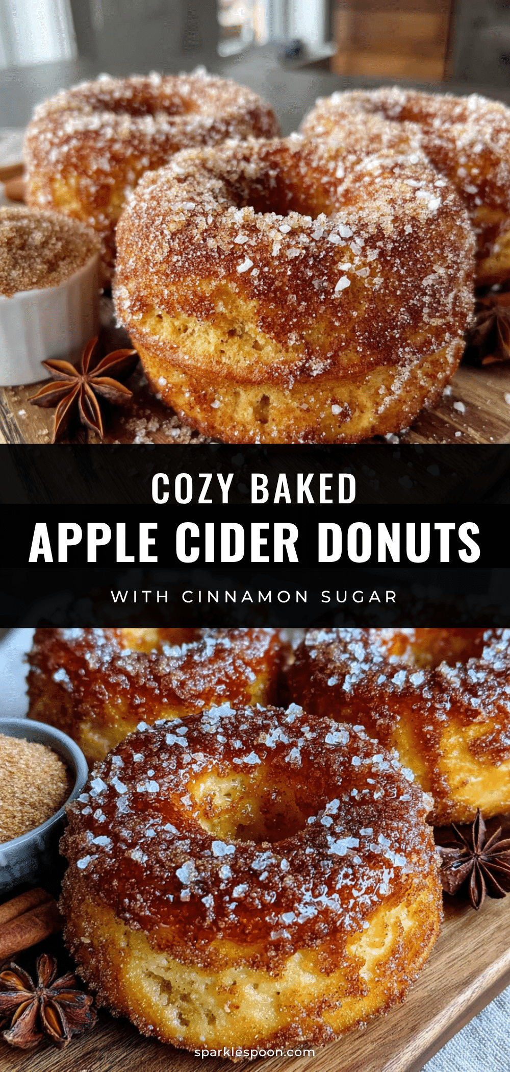 baked apple cider donuts recipe