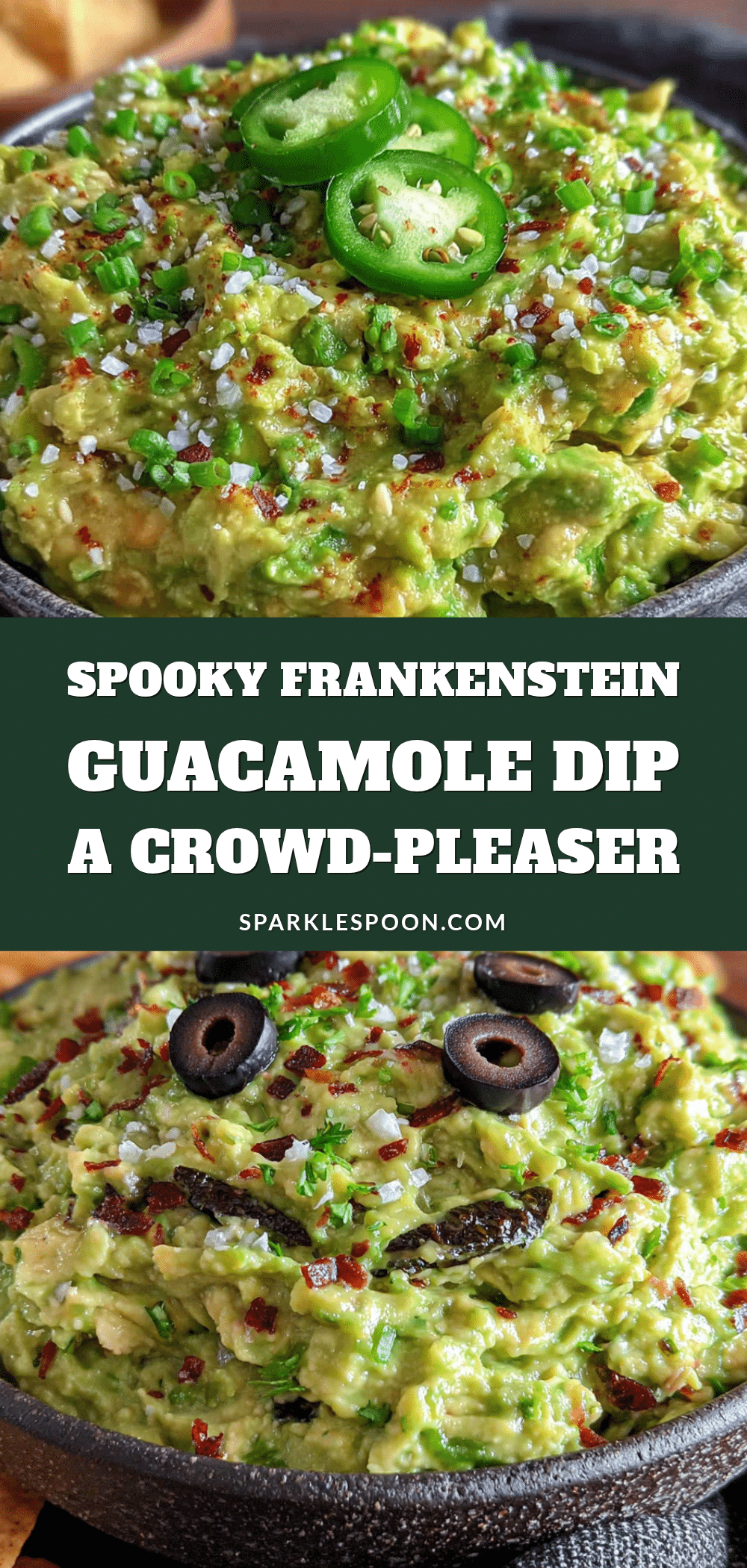 best frankenstein guacamole dip recipe