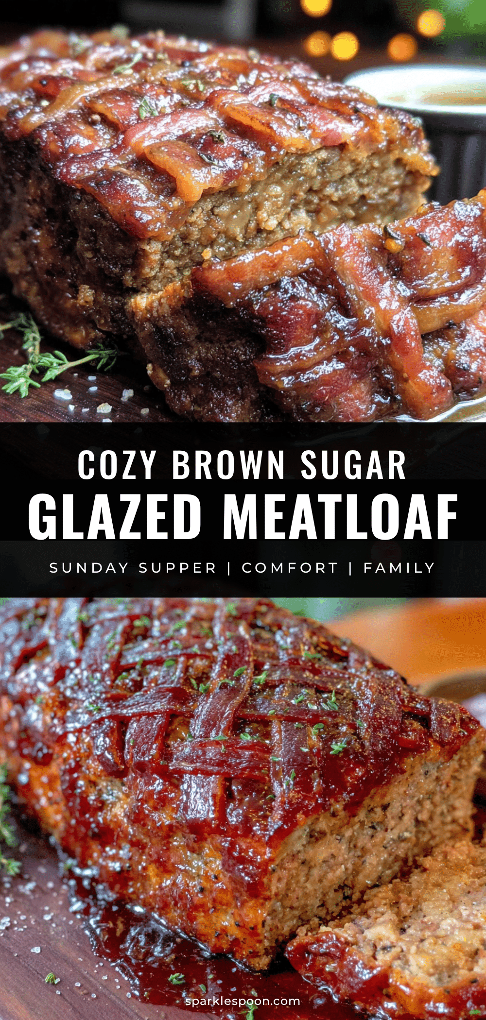 brown sugar glazed meatloaf recipe