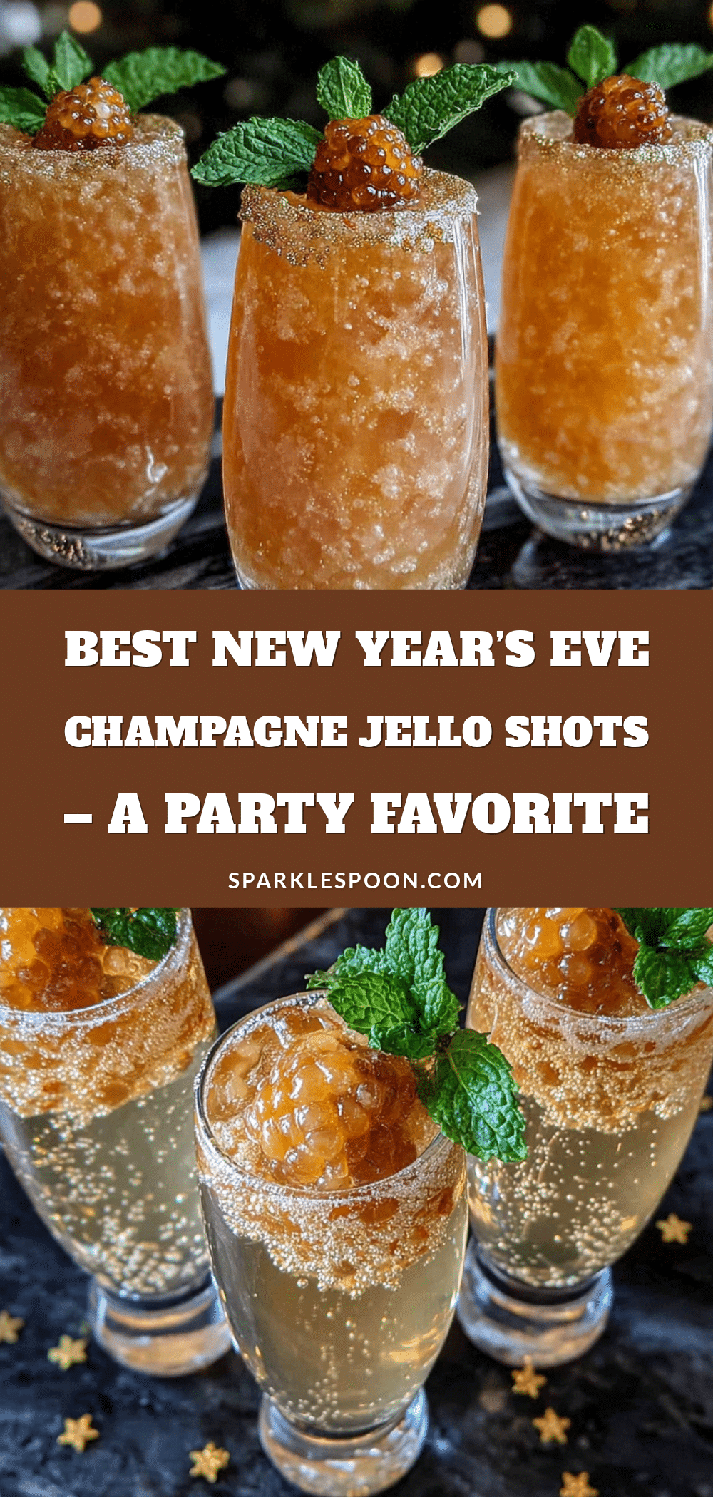 champagne jello shots recipe