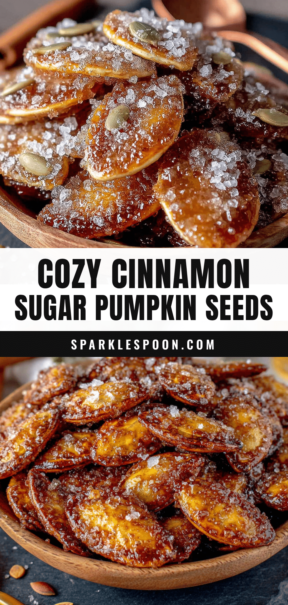 cinnamon sugar pumpkin seeds recipe