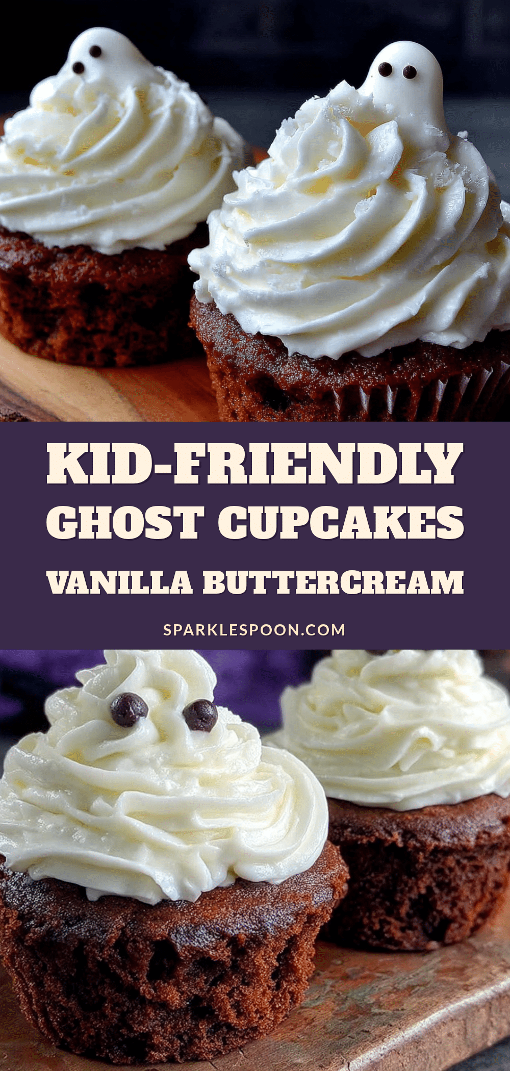 Ghost Cupcakes recipe