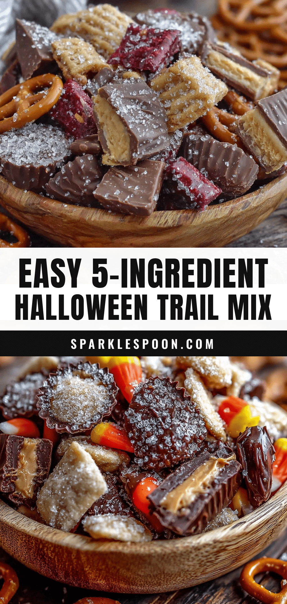 Halloween trail mix recipe