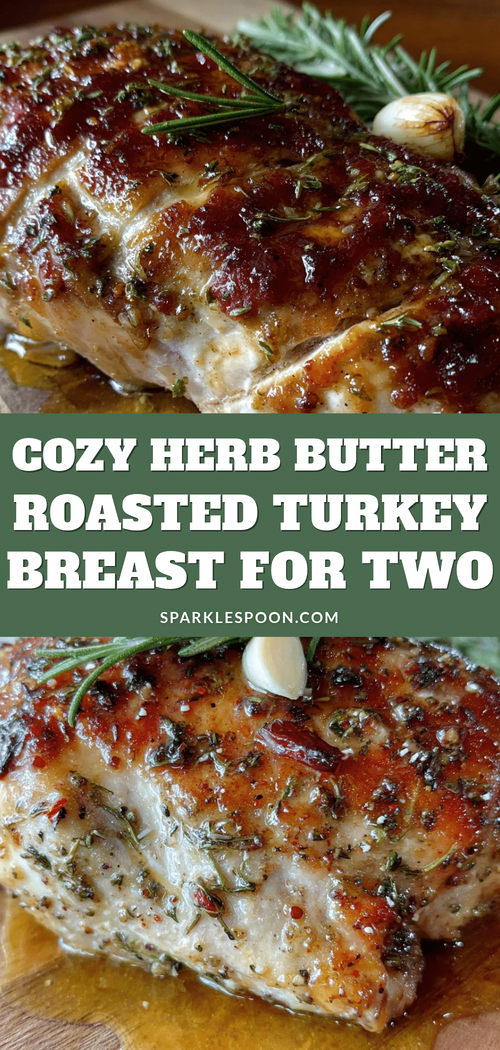 herb butter roasted turkey breast for two recipe
