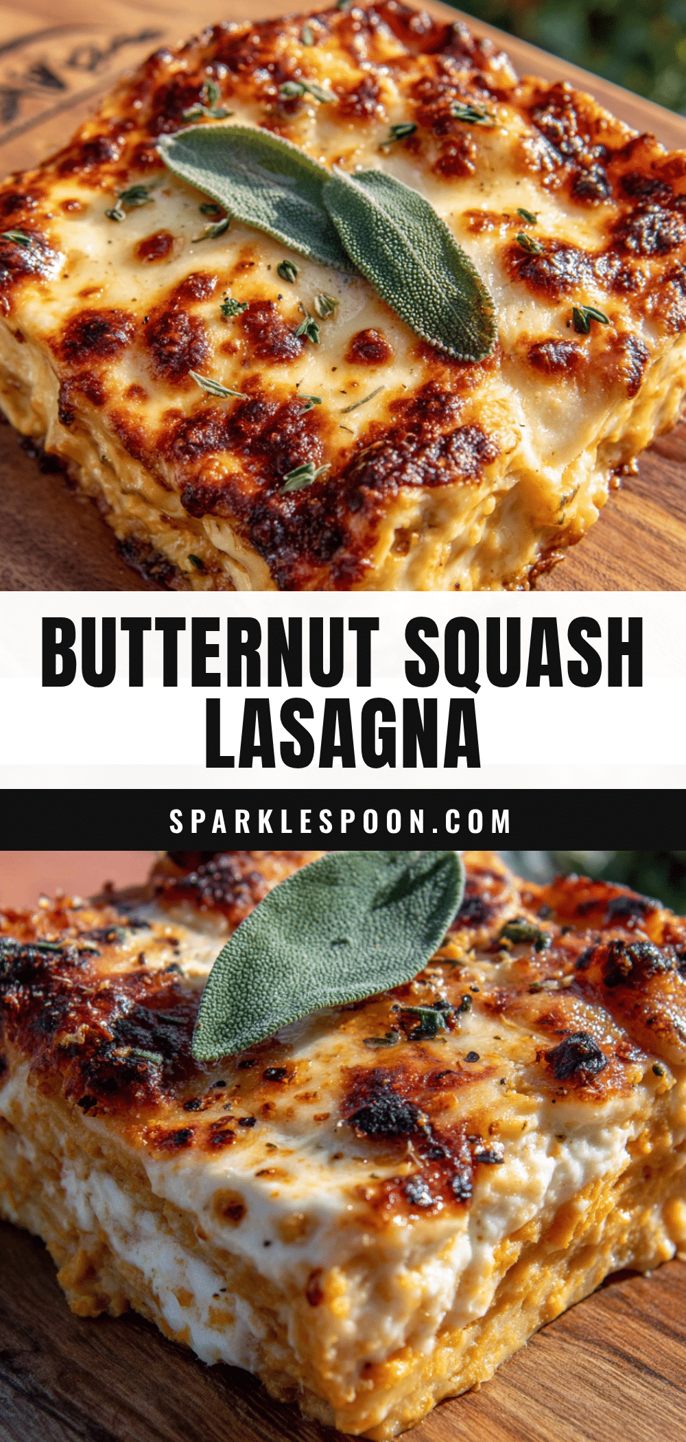 one-pan butternut squash lasagna recipe