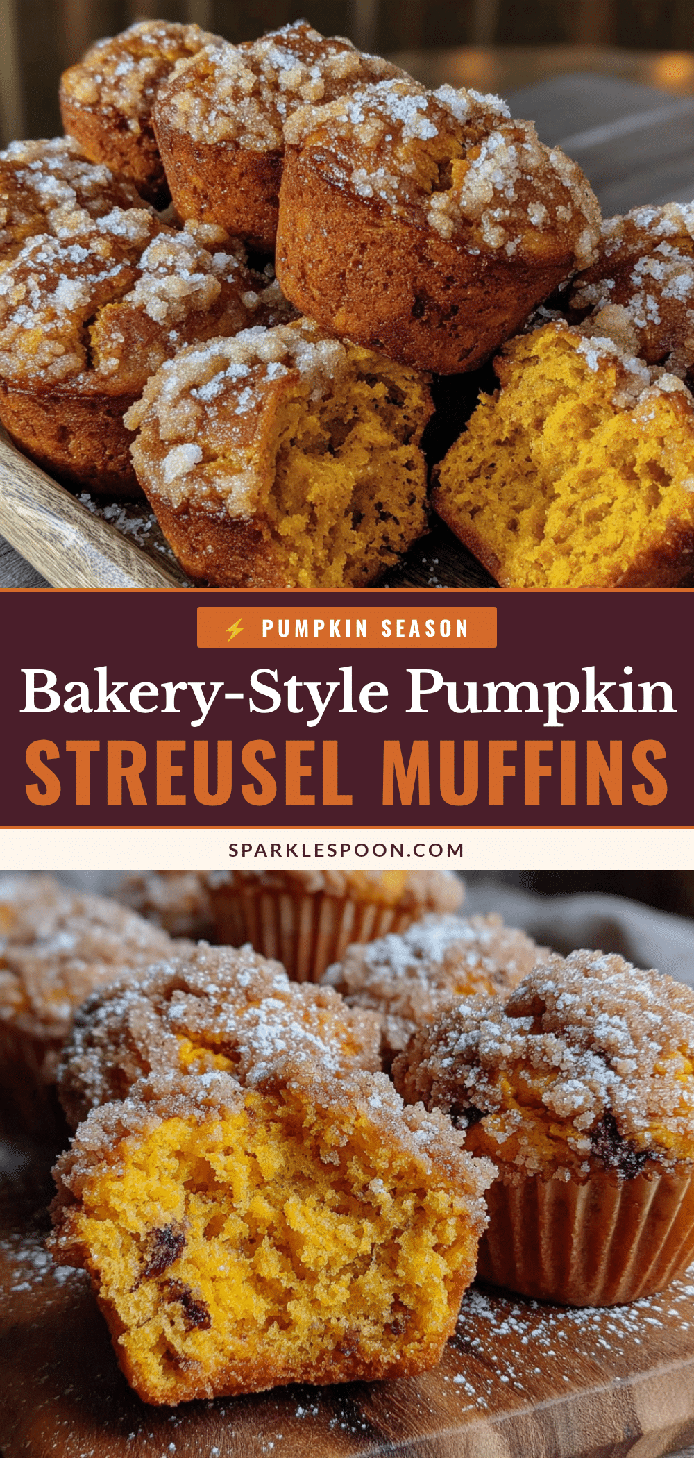 pumpkin streusel muffins recipe