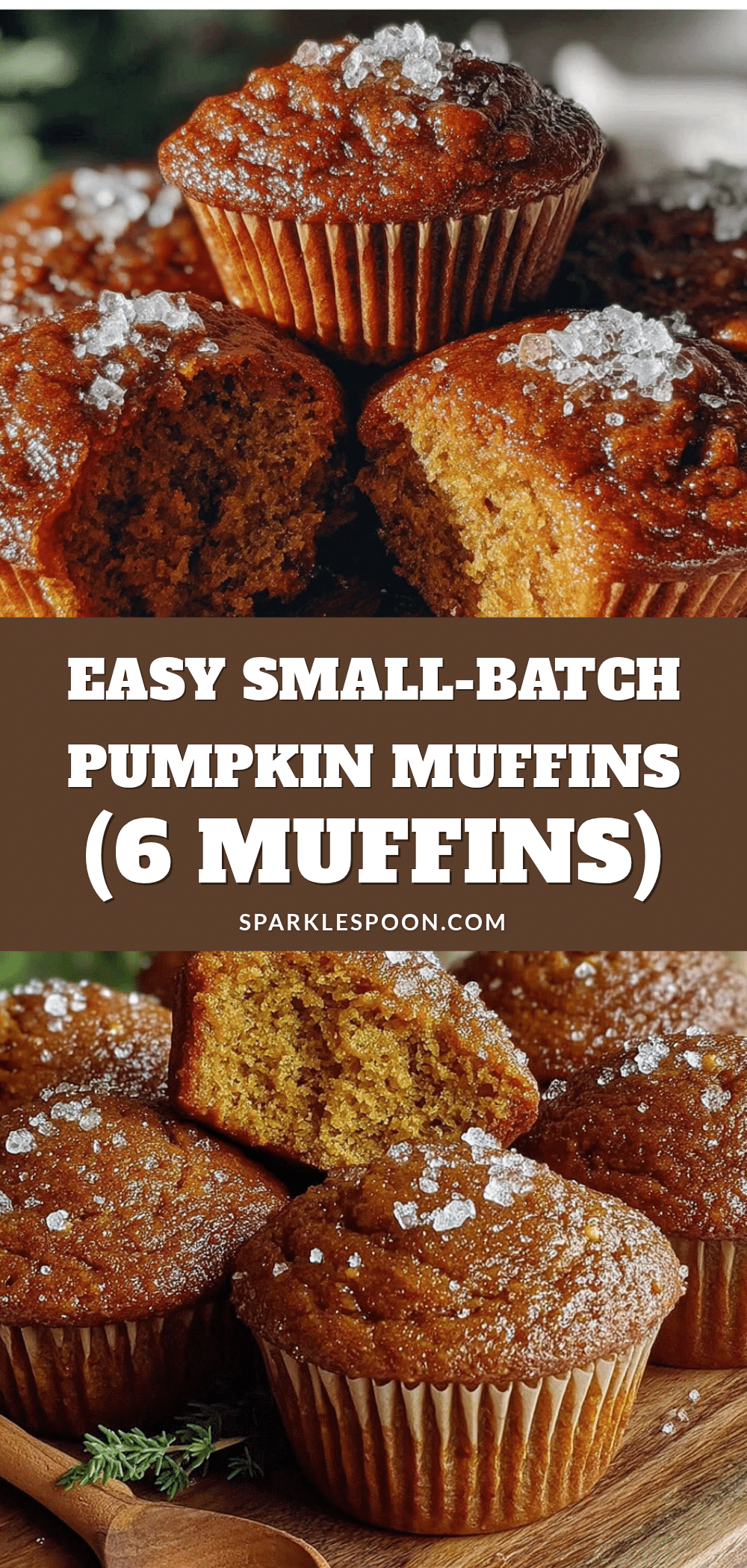 small-batch pumpkin muffins recipe